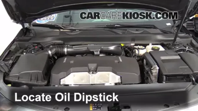 2015 Chevrolet Impala LT 2.5L 4 Cyl. Aceite Controlar nivel de aceite